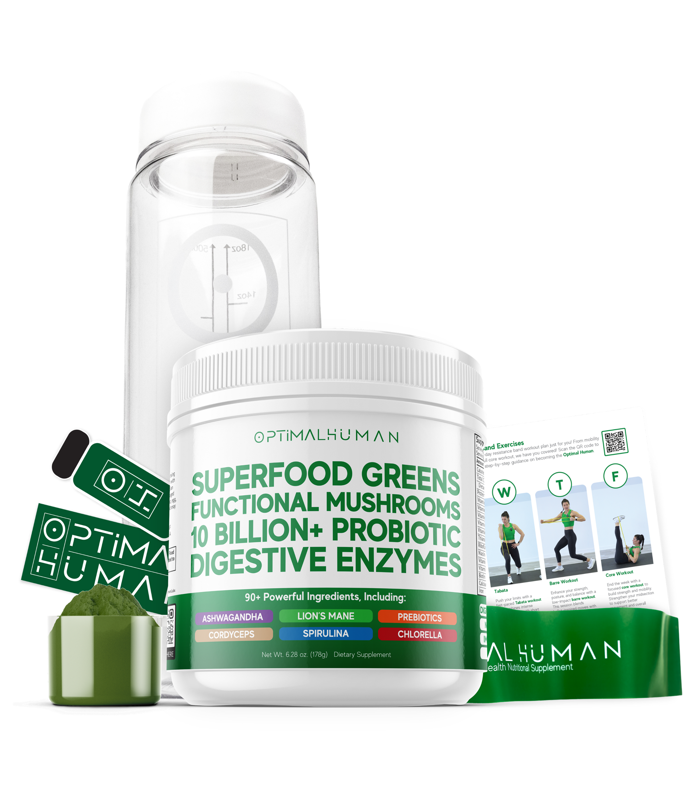 Optimal Human Superfood Greens